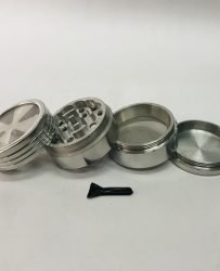 Metal herb grinder