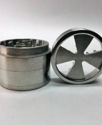 Metal herb grinder