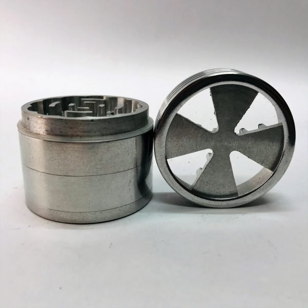 Metal herb grinder