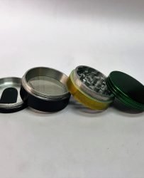 Metal herb grinder